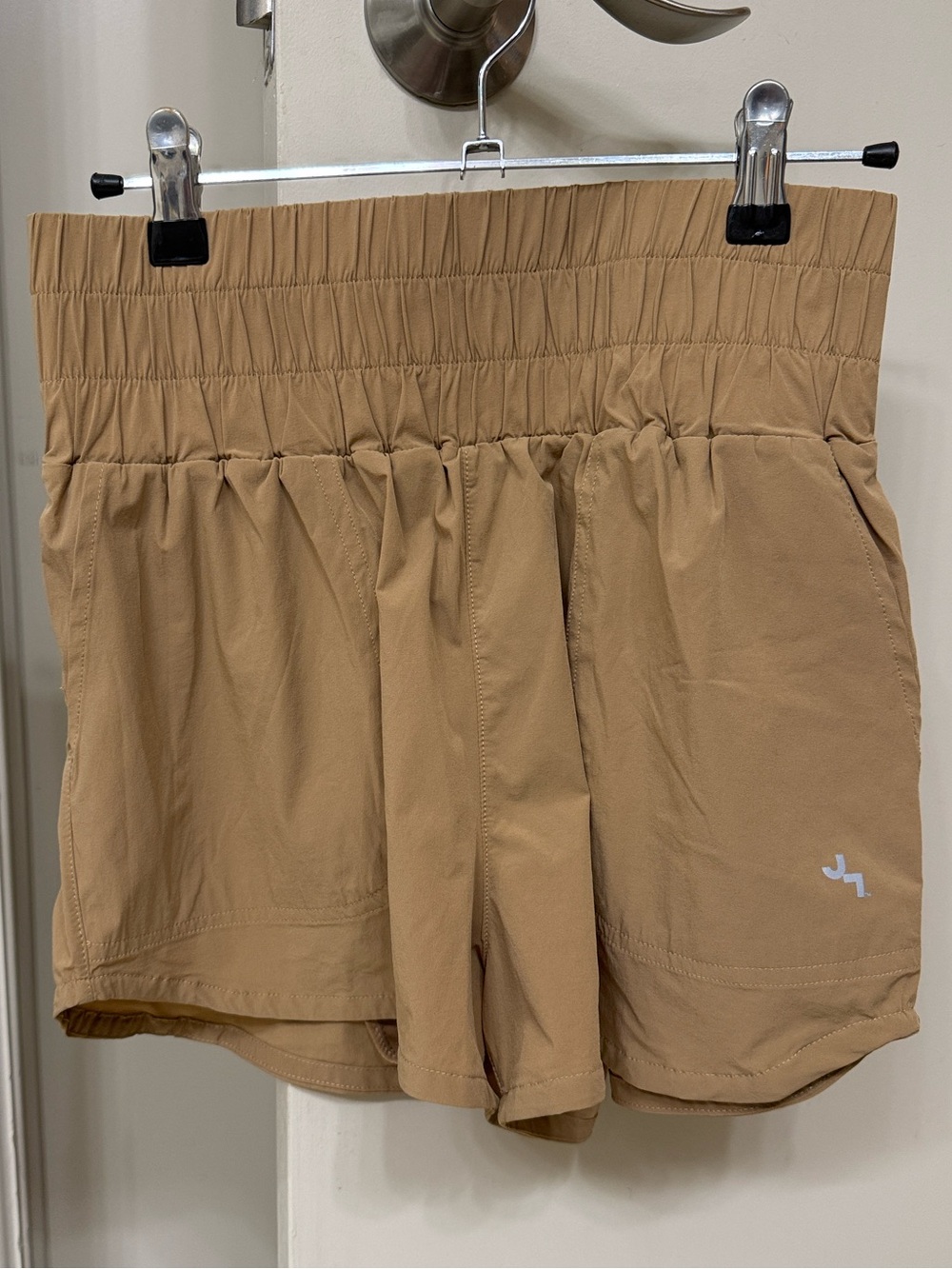 JoyLab High-Rise Tan Athletic Shorts
